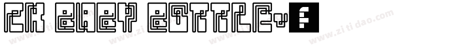 CK Baby Bottle字体转换